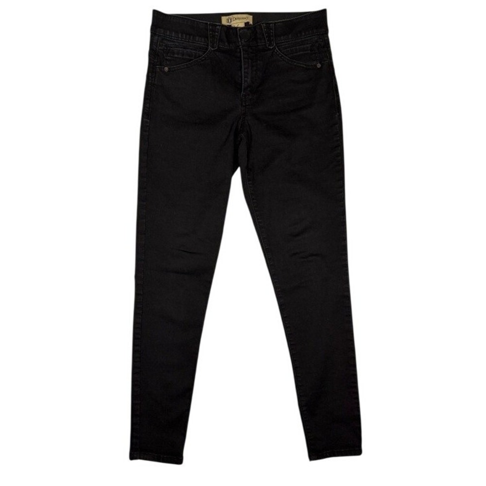 Democracy Absolution Black Skinny Jeans High Rise Stretch Denim B1105VXSL Size 8